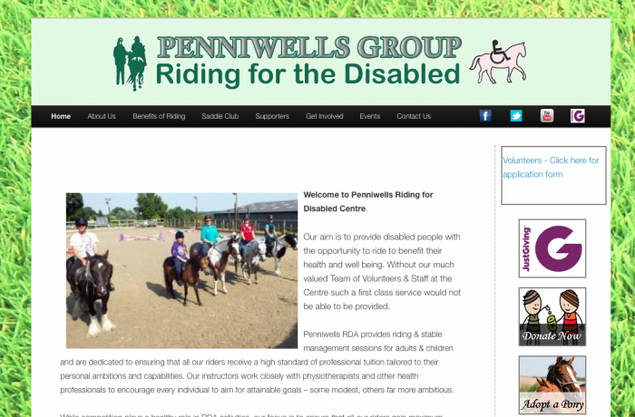 Penniwells Riding For The Disabled